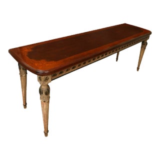 Neoclassical Pier, Buffet or Dining Table For Sale