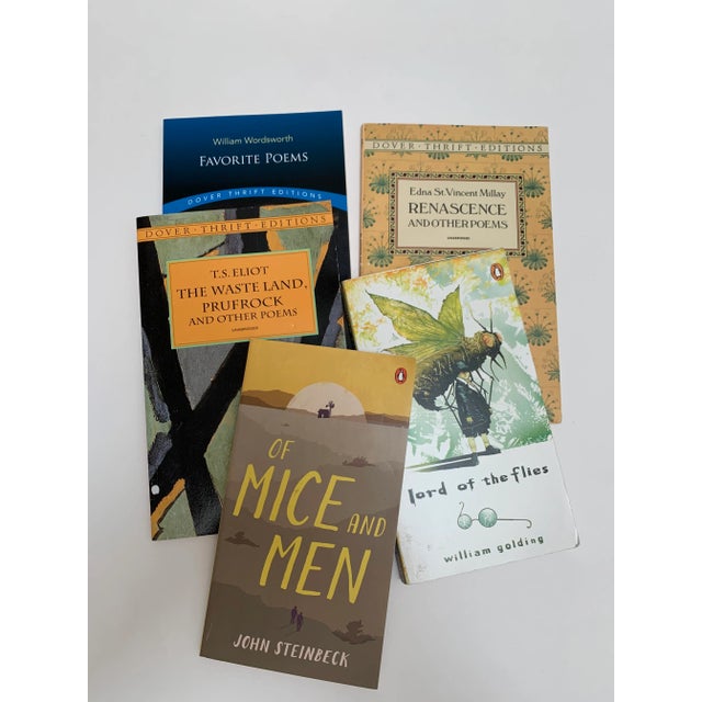 Vintage Classic Paperback Set of Novels and Poetry, Set of Five For Sale - Image 4 of 10
