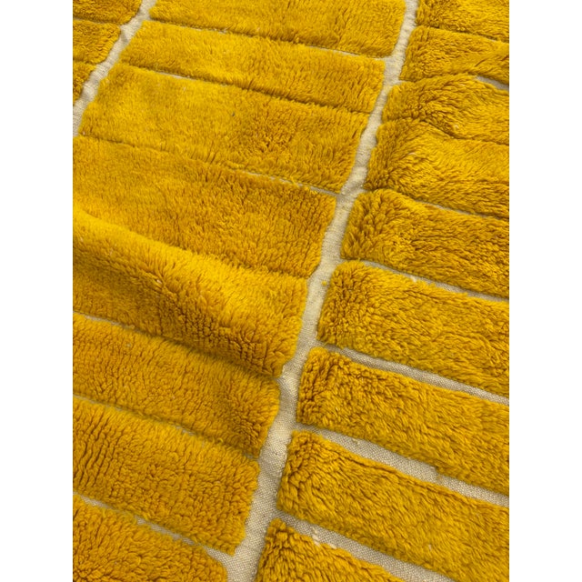 Early 21st Century Vintage Hand-Knotted Moroccan Mrirt Rug, 2010s For Sale - Image 5 of 11