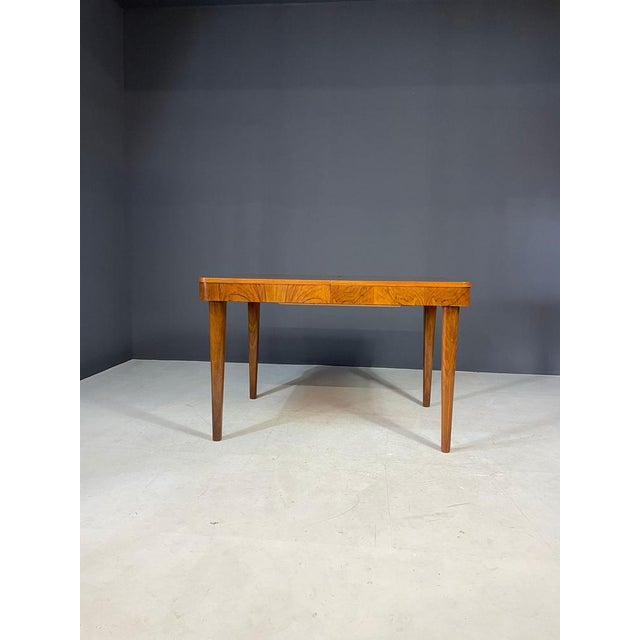 Mid-Century Modern Extendable Dining Table from Jindřich Halabala, Czechoslovakia, 1950s For Sale - Image 3 of 14