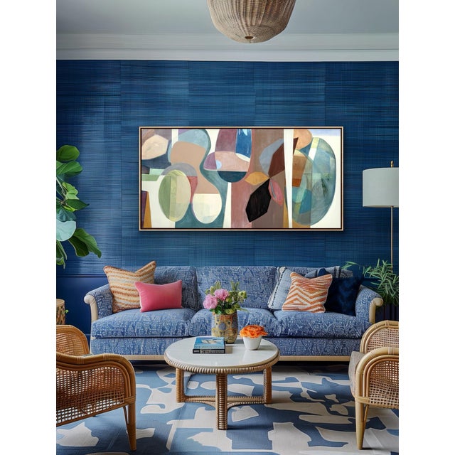 Large Abstract Painting Titled: Privvy For Sale In Los Angeles - Image 6 of 10