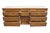Wood Bassett Furniture Solid Walnut Early American 72" Triple Door Dresser 260-2060-247 For Sale - Image 7 of 15