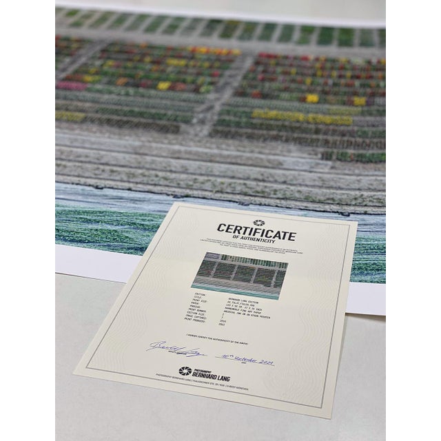 Not Yet Made - Made To Order "AV_Tulip_Fileds_008" Contemporary Limited Edition Fine Art Photograph Print by Bernhard Lang For Sale - Image 5 of 7