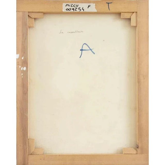 Alberto Gallerati, The Hatter, Oil on Canvas, 1970s For Sale - Image 4 of 5