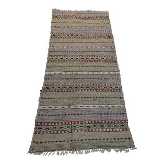 Rag Rug Swedish Mid Century For Sale