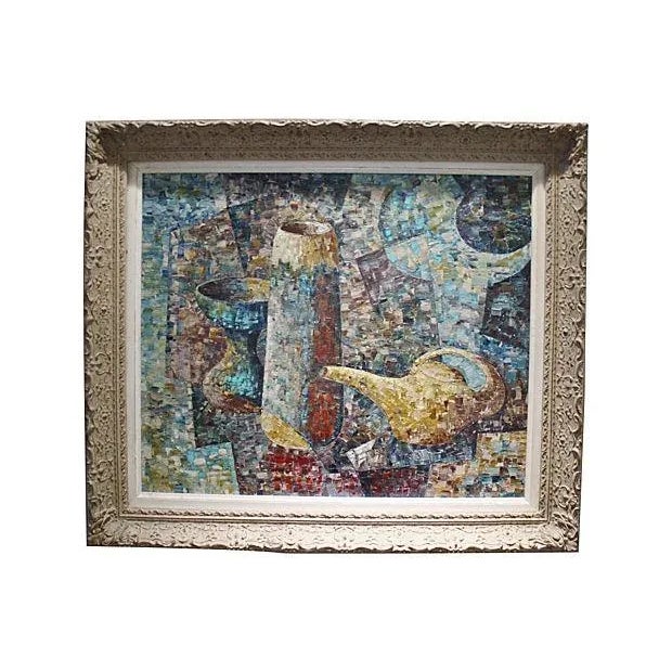 Wood Loren Mid-Century Still Life Painting For Sale - Image 7 of 7