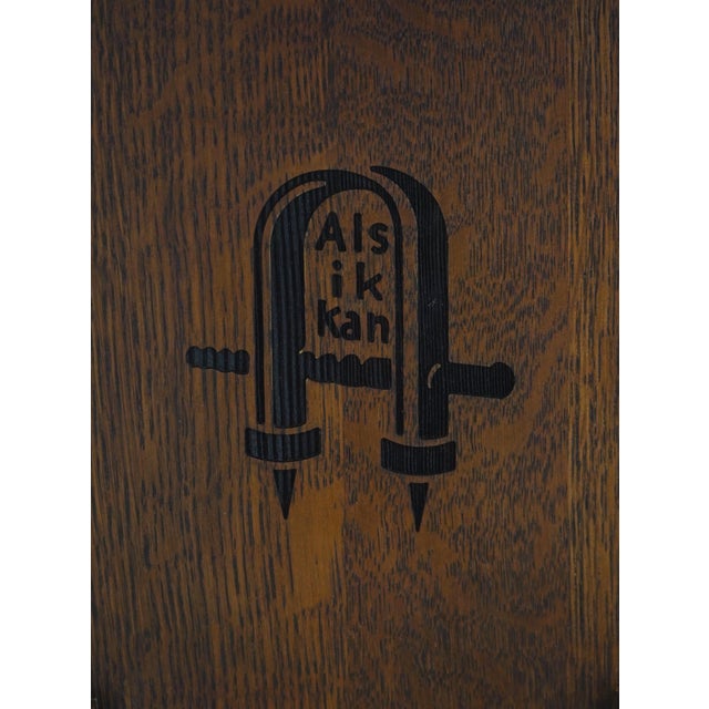 Stickley 1 Drawer Mission Oak Console Bookcase Table ~ Rare For Sale - Image 16 of 17