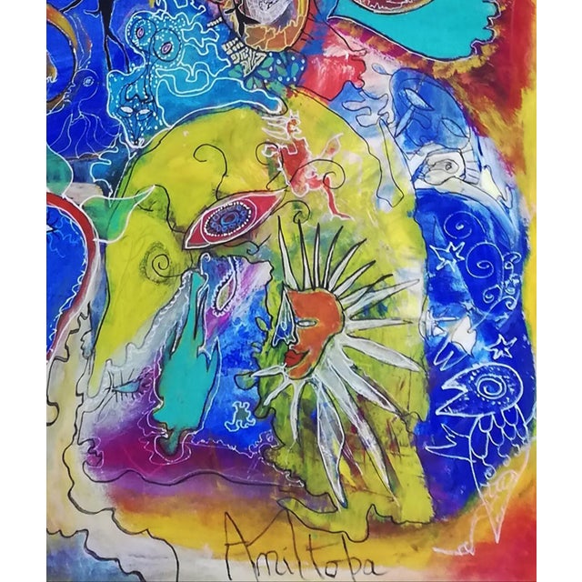 Contemporary Vol du Cygne Bleu 2020 For Sale - Image 3 of 6