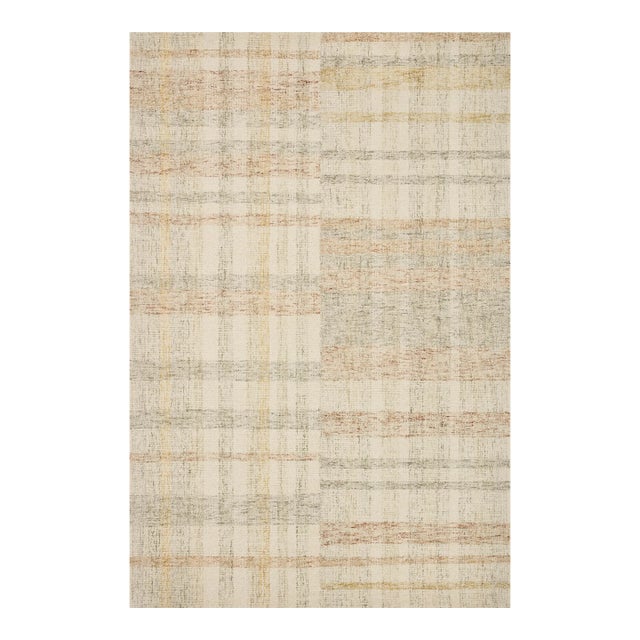 Chris Loves Julia x LoloiChris Natural / Multi 8'-6" x 11'-6" Area Rug For Sale