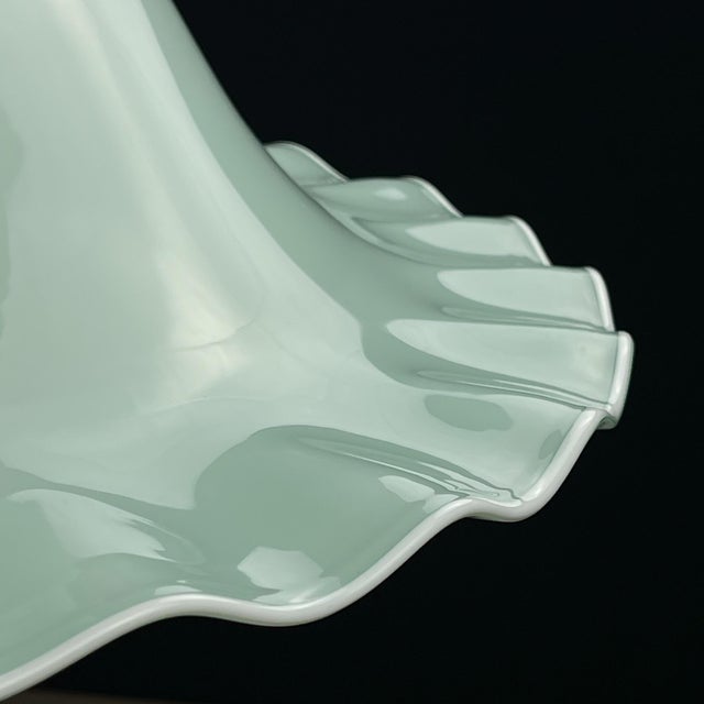 Vintage Murano Glass Pendant Lamp attributed Venini, Italy, 1970s For Sale - Image 14 of 18