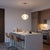 Bloom Pendant Lamp - White Satin Steel Shade, Satin Nickel Body, Dimmable For Sale In Los Angeles - Image 6 of 6