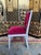 Wood Louis XVI Red Velvet Chairs, Set of 6 For Sale - Image 7 of 12