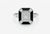 Gemstone Natural Diamond Ring 18k Gold For Sale - Image 7 of 8