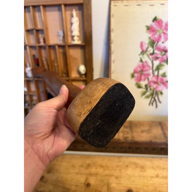 1970s Vintage Wooden Cat Sculpture For Sale - Image 9 of 9