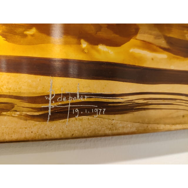 Metal Etched Metal Depotter Wall Sculpture, 1970s For Sale - Image 7 of 9