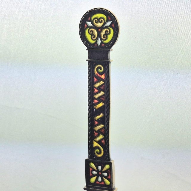 Metal Antique Norwegian Silver and Plique-À-Jour Enamel Spoon by Jacob Tostrup, 1880 For Sale - Image 7 of 9