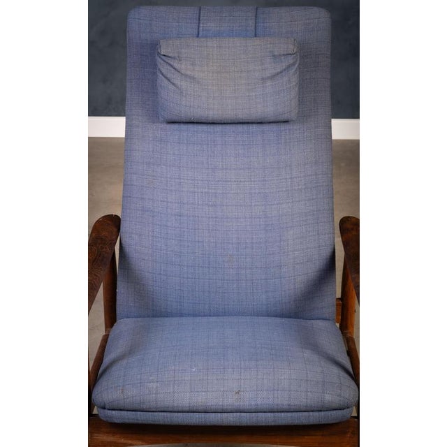 Danish Rosewood Lounge Chair attributed to Søren Ladefoged, 1960s For Sale - Image 9 of 11