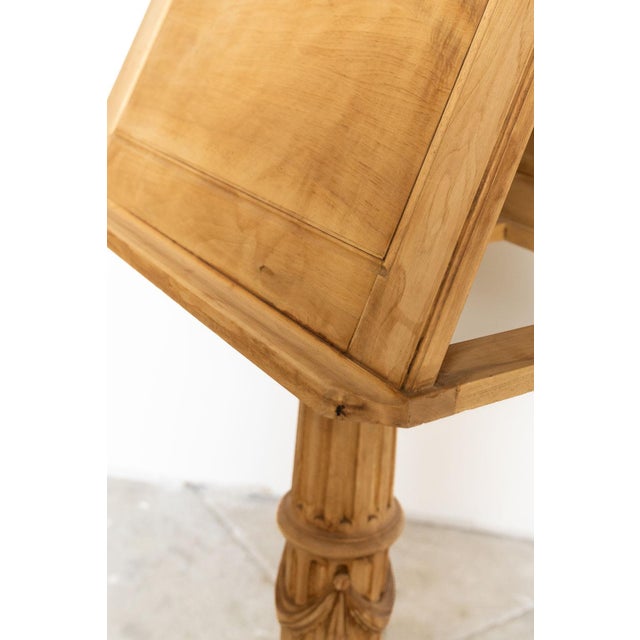 French Walnut Lectern/Reading Stand For Sale In Salt Lake City - Image 6 of 18