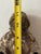 Printmaking Materials Antique Wooden Santos Figure, Hand-Carved Polychrome Religious Folk Art Sculpture For Sale - Image 7 of 12