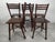 Brutalist Chairs from Thonet, 1890s, Set of 5 For Sale - Image 5 of 17