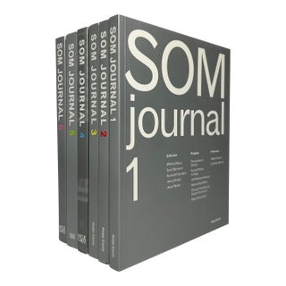 2000s Illustrated Softcover Octavo Set, Wilfried Wang's Som Journal 1-6 - 6 Books For Sale