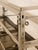 Metal Late 20th Century Chrome & Mirrored Glass Étagère Console With X-Brace Detail For Sale - Image 7 of 12
