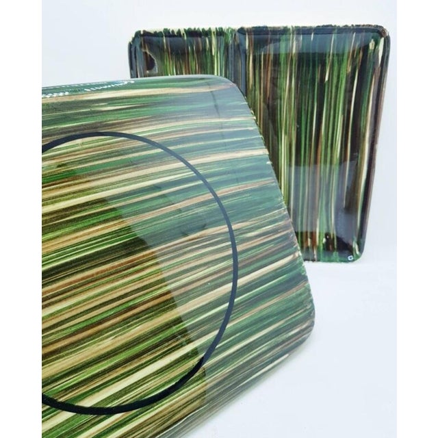 Mid-Century Modern Cheese Plate Set from St Clément, France, 1960s, Set of 2 For Sale - Image 3 of 16