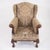 Late 20th Century George II Style Walnut Wing Armchair by Mike Bell For Sale - Image 18 of 18
