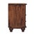 Roasted Almond Mango Wood Bedside Table With Open Shelf For Sale In Philadelphia - Image 6 of 8