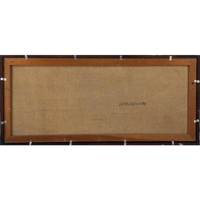 After the Harvest - Mid Century Landscape in Oil on Canvas by Bern Burger For Sale In Monterey, CA - Image 6 of 6