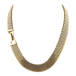 14k Necklace For Sale