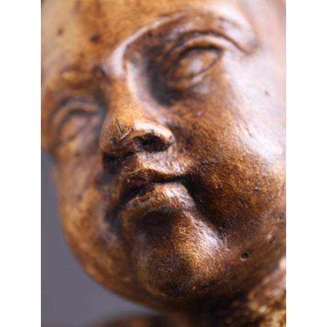 Austrian Artist, Baroque Putti / Cherubs, 18th Century, Limewood, Set of 2 For Sale - Image 16 of 18