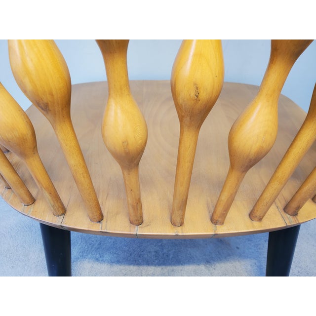 Throne Chair Inspired by Japanese Design. For Sale - Image 10 of 16