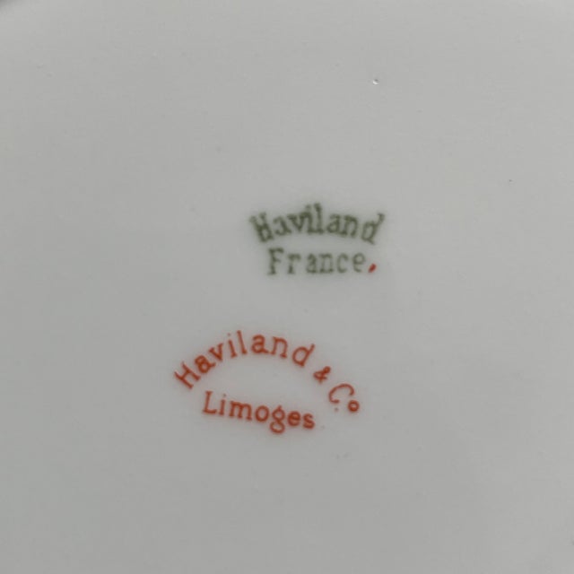 Victorian Haviland Limoges H301 Bread & Butter Plate For Sale - Image 3 of 8
