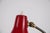 Metal Brass and Red Metal Table Lamp by Giuseppe Ostuni, 1960s For Sale - Image 7 of 11