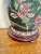 Vintage Asian Floral Cloisonne Style Ceramic Ginger Jar Table Lamp Hand Painted For Sale - Image 12 of 15