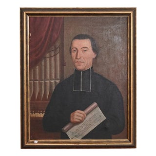 Untitled, 1800s, Paint, Framed For Sale