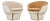 Mid-Century Modern Hungarian Mushroom Lounge Chairs with Bouclé Upholstery, 1960s, Set of 2 For Sale