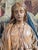 Gold 17th Century German Carved Fruitwood Virgin Mary, 1640 For Sale - Image 8 of 15