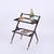 Mid-Century Italian Trolley Bar Cart in Wood and Glass attributed to Cesare Lacca, 1950s For Sale - Image 12 of 16