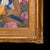 Early 20th Century Henri De Kruif Antique Watercolor Portrait of Woman With Flowers W/ Ornate Gold Frame For Sale In San Diego - Image 6 of 8