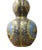 Chinese Gourd Shape Porcelain Vase For Sale - Image 4 of 8