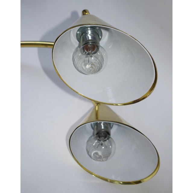 Large Gilded Table Lamp by Alberto Bianchi, 1980s For Sale - Image 9 of 11
