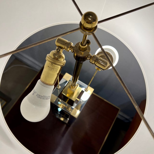1980s Stephane Davits Modernist Table Lamp For Sale - Image 11 of 11