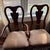 Queen Anne Early 1990’s Thomasville Oval Dining Room Table With 6 Chairs For Sale - Image 3 of 14