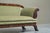 Sculptural Regency Sofa in Figured Mahogany Veneer and Velvet, 1800s For Sale - Image 9 of 11