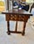 Wood Late 19th Century Italian Walnut Three Drawer Console Table For Sale - Image 7 of 12