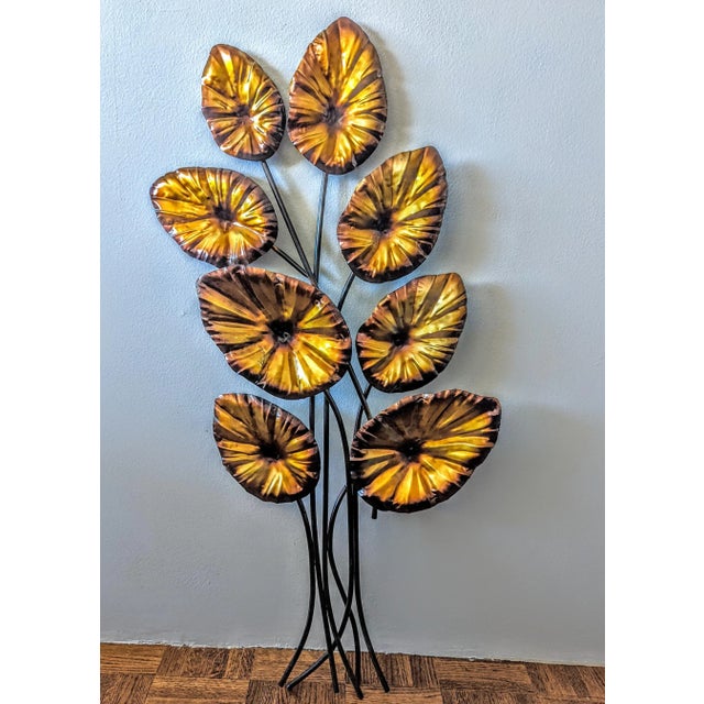 Contemporary 90's Curtis Jere Inspired Sculptural Wall Art For Sale - Image 3 of 4