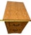 Vintage Tiger Oak File Cabinet Two Drawers One Locks Paneled Sides Legal Size For Sale - Image 10 of 11
