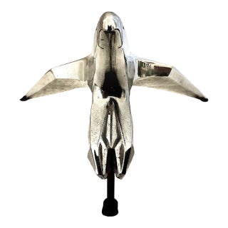 Mid-Century Modern “Flying Eagle” Hood Ornament Presented as Decorative Sculpture For Sale